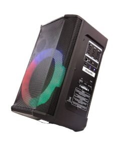 Corneta Moonki Gaming Malibu MS-R105BLT 500W, Bluetooth 5.0, luces LED RGB, negro-naranja