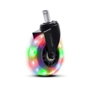 Rueda de silla Trust GXT 701 LED Gel 25803 con iluminación LED y gel interior silencioso