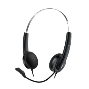 Audífono micrófono Genius HS-220U con USB Tipo C, negro