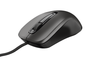 Mouse Trust Carve Optico Alambrico 1200 DPI
