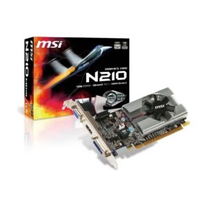 Tarjeta de video MSI GeForce N210-MDIG D3 1GB DDR3 HDMI DVI
