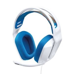 Audífonos gaming Logitech G335 multiplataforma, color blanco