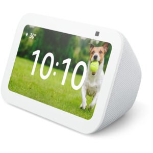 Amazon Echo Show 5 (3.ª Gen, 2023) Glacier White - Pantalla táctil 5.5 pulgadas, cámara 2 MP, Alexa