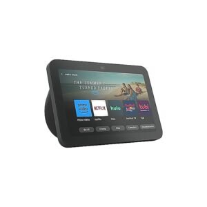 Amazon Echo Show 8 (3.ª Gen, 2023) Negro - Pantalla HD 8 pulgadas, audio espacial, cámara 13 MP