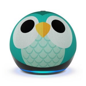 Amazon Echo Dot Kids 5.ª generación (2022) diseño Búho - Altavoz inteligente Alexa, Wi-Fi dual y Bluetooth