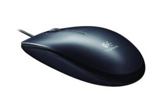 Logitech Mouse Alambrico M90 USB 1000 DPI Negro