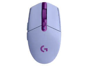 Logitech G305 LIGHTSPEED Mouse Gaming Inalámbrico Lila, HERO 12,000 DPI, 6 botones, 250 h