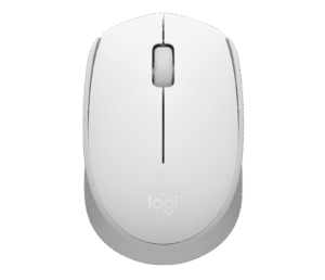 Logitech M170 mouse inalambrico 2.4 GHz, 1000 DPI, 3 botones, pilas 12 meses, blanco