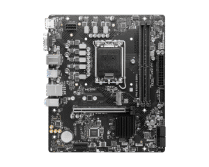 MSI PRO B760M-E DDR4 Tarjeta Madre mATX LGA1700 Intel B760, 2x DDR4 hasta 64GB, M.2 PCIe 4.0, Gigabit LAN