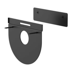 Logitech Tap Wall Mount 939-001817 soporte de pared para Tap, negro, con dock magnético para cable HDMI