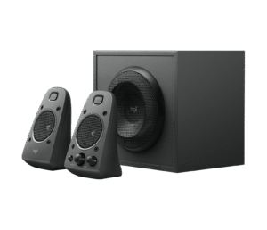 Logitech Z625 sistema de altavoces 2.1 THX con subwoofer, 400 W pico / 200 W RMS y entrada óptica