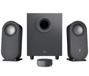 Logitech Z407 980-001347 Cornetas Bluetooth para PC con Subwoofer, 80W pico y control inalambrico