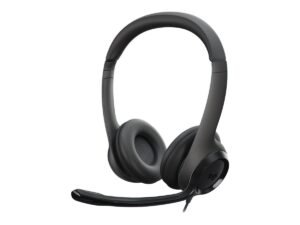 Audífonos Logitech H390 USB con Micrófono Negro