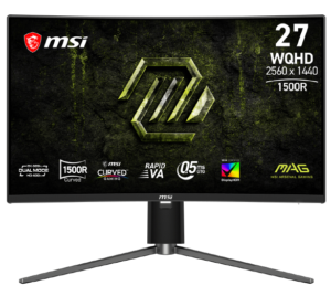 MSI MAG 274CQPDF X32 Monitor Gaming 27 pulgadas Curvo 1500R QHD 320Hz Rapid VA 0.5ms