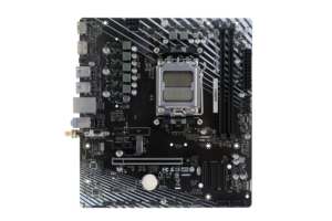 BIOSTAR A620MS-E Tarjeta Madre AM5 DDR5 hasta 128 GB, PCIe 4.0 x16, M.2 NVMe, HDMI y DisplayPort