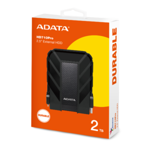 ADATA HD710 Pro AHD710P-2TU31-CBK disco duro externo 2TB USB 3.2 Gen 1 negro IP68