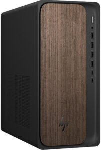 HP OmniDesk AI M03-0034 Intel Core Ultra 5 225 8GB RAM 512GB SSD Windows 11 Home Dark Wood con Teclado y Mouse