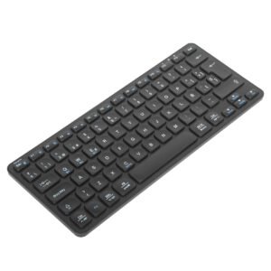 Targus AKB862ES Teclado Inalámbrico Compacto Multidispositivo Bluetooth 5.1 Antimicrobiano Español