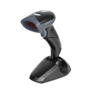 AON HS-100 Lector de Código de Barras 1D Láser con Cable, USB/RS232, 150 escaneos/s, Cable 2 m