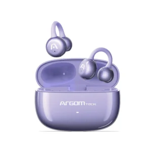 Audífono Argom SkeipodS E40 inalámbrico Bluetooth morado