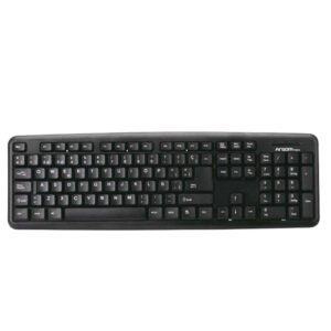Teclado ARGOMTECH Clasico en Español ARG-KB-7414 USB Negro, Vida de Teclas 10 Millones