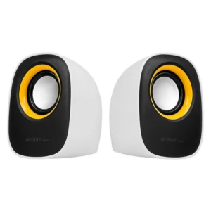Parlantes estereo Argom EKO Multimedia 2.0, color blanco