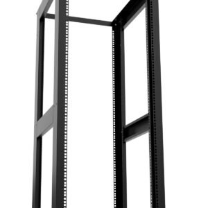 Nexxt PCRORSKD45U4PBK Rack de piso abierto 45U 4 postes 19 pulgadas negro, carga 1005 kg
