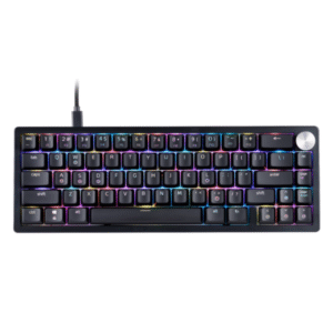 Teclado mecanico gaming XPG Sorcerer Mini con LED RGB, conexion USB-C y boton de volumen