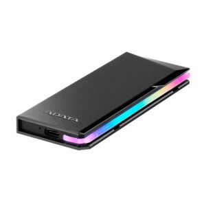 ADATA EC700G AEC700GU32G2-CGY Carcasa SSD M.2 PCIe/SATA USB 3.2 Gen2 RGB hasta 1000MB/s
