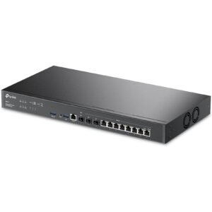 TP-Link ER8411 Omada VPN Gateway con puertos 10G SFP+, CPU Quad-Core 2.2 GHz y hasta 10 WAN