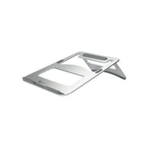 Base Klip Xtreme Podium KAS-001 plegable de aluminio para laptop hasta 15.6 pulgadas Silver