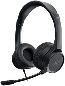Klip Xtreme KlearCom KCH-510 audifonos estereo con microfono HD, USB, on-ear, brazo giratorio 270°