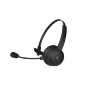 KlipXtreme CrystalCom Pro KCH-905 audífono monoaural Bluetooth v5.0 con base magnética y 40 h de batería