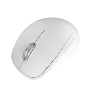 Klip Xtreme KMB-501WH Mouse inalámbrico Duotrak blanco, Bluetooth 5.0 y 2.4GHz, 6 botones, 800/1200/1600 DPI