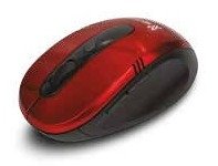 Klip Xtreme KMW-330RD Mouse óptico inalámbrico 2.4 GHz 1600 dpi 6 botones 3D