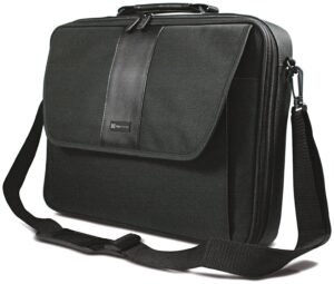 KlipXtreme Maletin KNC-040 negro para laptop hasta 15,4 pulgadas, nailon, compartimento acolchado