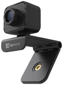 KlipXtreme KWC-750 camara web 2K QHD 2560x1440p, 3.7MP, microfono HD, USB 2.0, negro