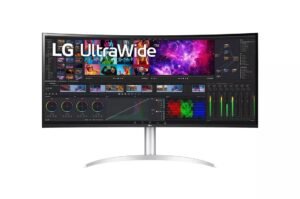 Monitor LG UltraWide 40WP95C-W curvo de 40 pulgadas 5K2K Nano IPS