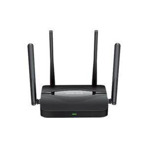 MERCUSYS MR25BE Router WiFi 7 BE3600 doble banda, 4 antenas, 5 GHz 2880 Mbps + 2.4 GHz 688 Mbps