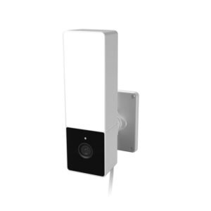 Nexxt NHC-F410 camara Wi-Fi con proyector para exteriores 2K QHD, 1000 lumenes, sirena 90dB, IP65