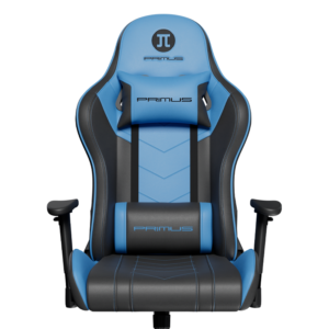 Primus Silla Gaming Thronos 100T PCH-103BL Azul, reposacabezas y cojín lumbar, carga 286 lb