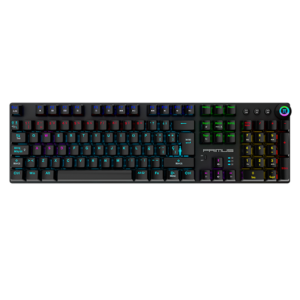 Primus Ballista92T PKS-094S teclado mecánico gaming inalámbrico 2.4GHz, switch rojo, español, LED