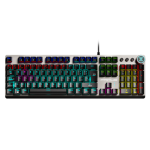 Primus Ballista91T PKS-093S teclado mecánico gaming USB, switch rojo lineal, 20 efectos de luz, español