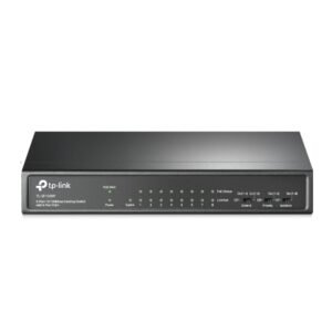 TP-Link TL-SF1009P Switch de escritorio 9 puertos 10/100 Mbps con 8 puertos PoE+ y 65 W
