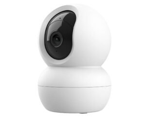 Trust IPCAM-2800 cámara Smart Home blanca 1920x1080, visión nocturna 8 m, micrófono y audio bidireccional