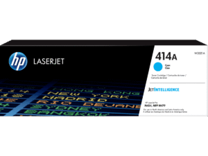 HP 414A W2021A Cartucho de tóner LaserJet original Cian, rendimiento ~2,100 páginas, tecnología láser