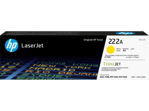 HP 222A W2222A Toner LaserJet original amarillo, rendimiento aprox. 1,200 paginas, tecnologia laser