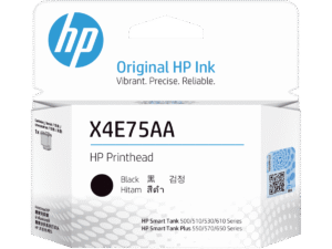 HP X4E75A Cabezal de impresión negro Ink Tank, tecnología Thermal Inkjet, para HP Smart Tank
