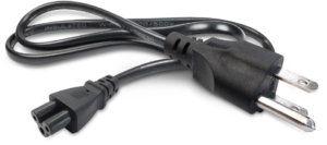 Xtech XTC-120 Cable de alimentación para laptop NEMA de 3 clavijas a conector hembra de 3 ranuras, 110-250V, 1.8 m, negro