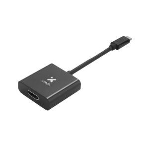 Xtech XTC-541 Adaptador USB-C macho a HDMI hembra, 4K 3840 x 2160 a 30 Hz, 10 Gbps, 10 cm